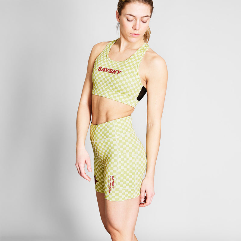 Saysky Checker Combat Sports Bra Vert Checker 1034 NWRSB30C1034