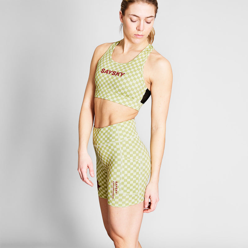 Saysky Checker Combat+ Short Tights 7" Vert Checker 1034 NWRST30C1034