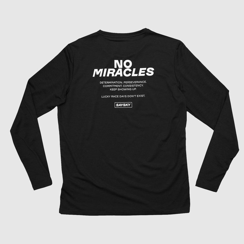 Saysky Statement Pace Long Sleeve Noir 9001 NMRLS22C9001