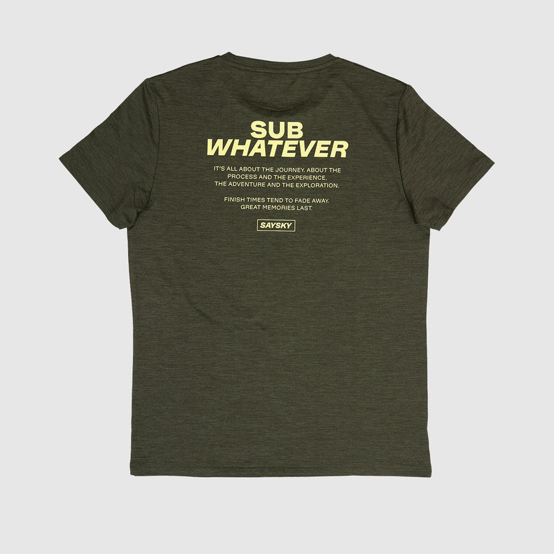 Saysky Statement Pace T-Shirt Vert 3001 NMRSS21C3001