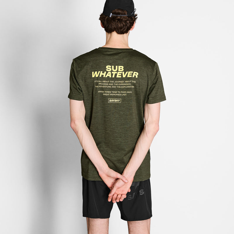 Saysky Statement Pace T-Shirt Vert 3001 NMRSS21C3001