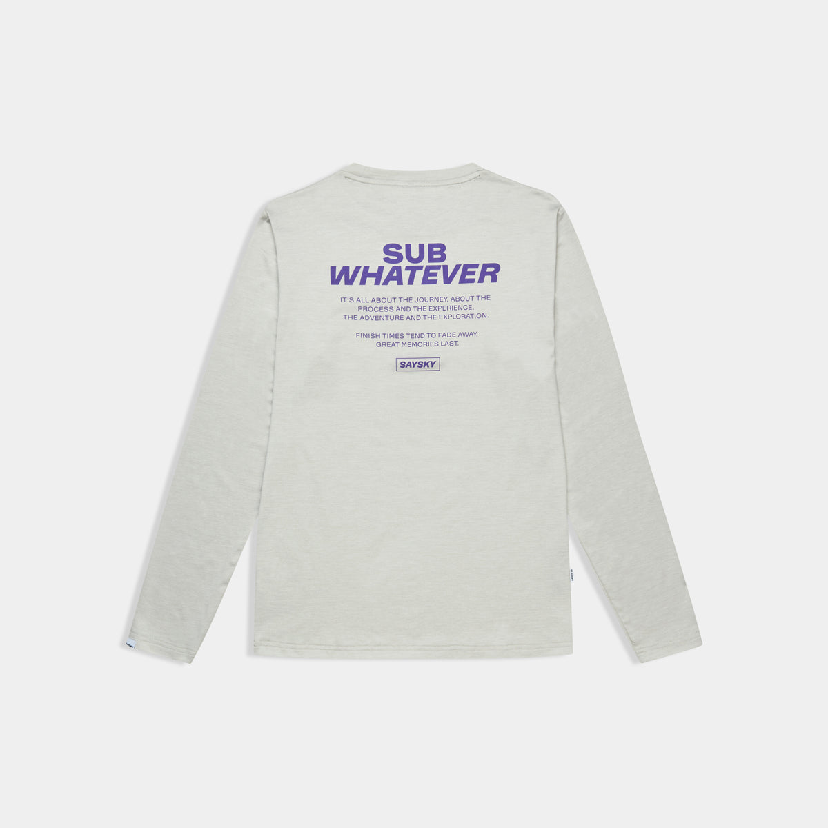 Saysky Statement Pace Long Sleeve Gris 6008 SM20007