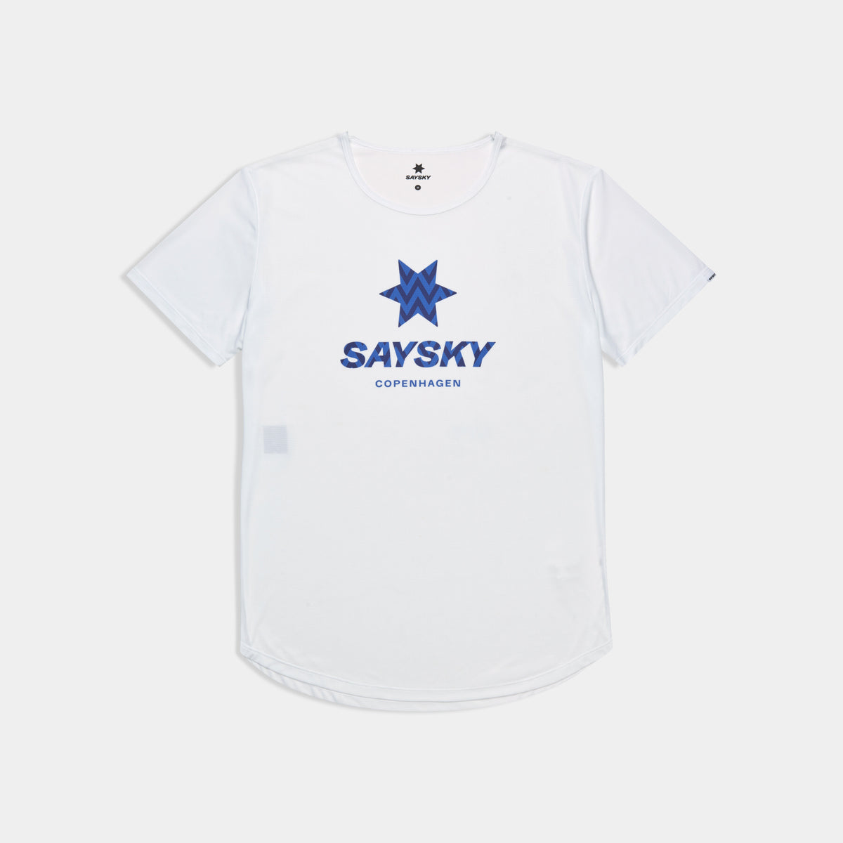 Saysky Zig Zag Flow T-shirt Blanc 101 SM25020