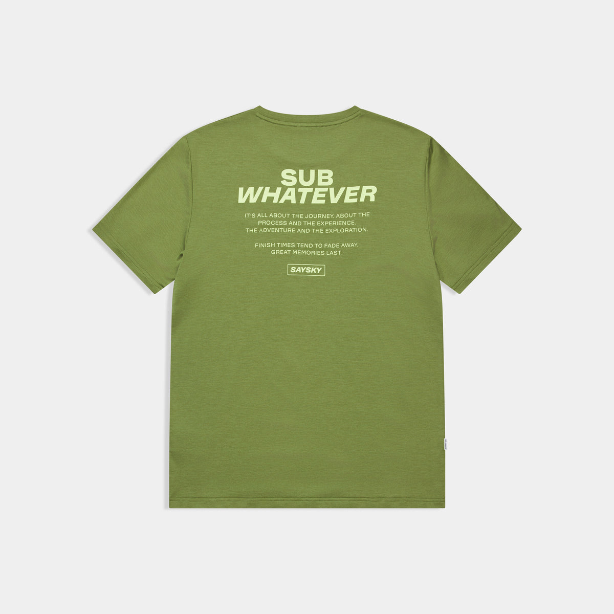 Saysky Statement Pace T-shirt Vert 3011 SM25021