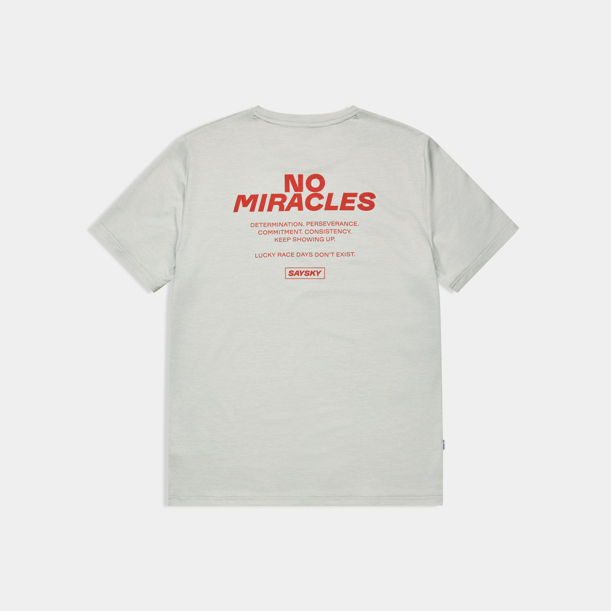 Saysky Statement Pace T-shirt Gris 6008 SM25021