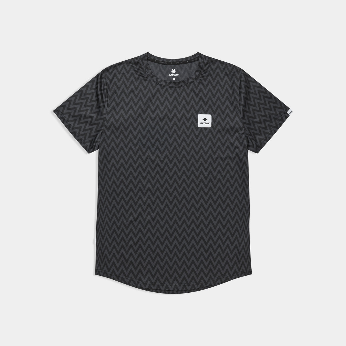 Saysky Zig Zag Combat T-Shirt Noir Zig Zag 1062 SM25026