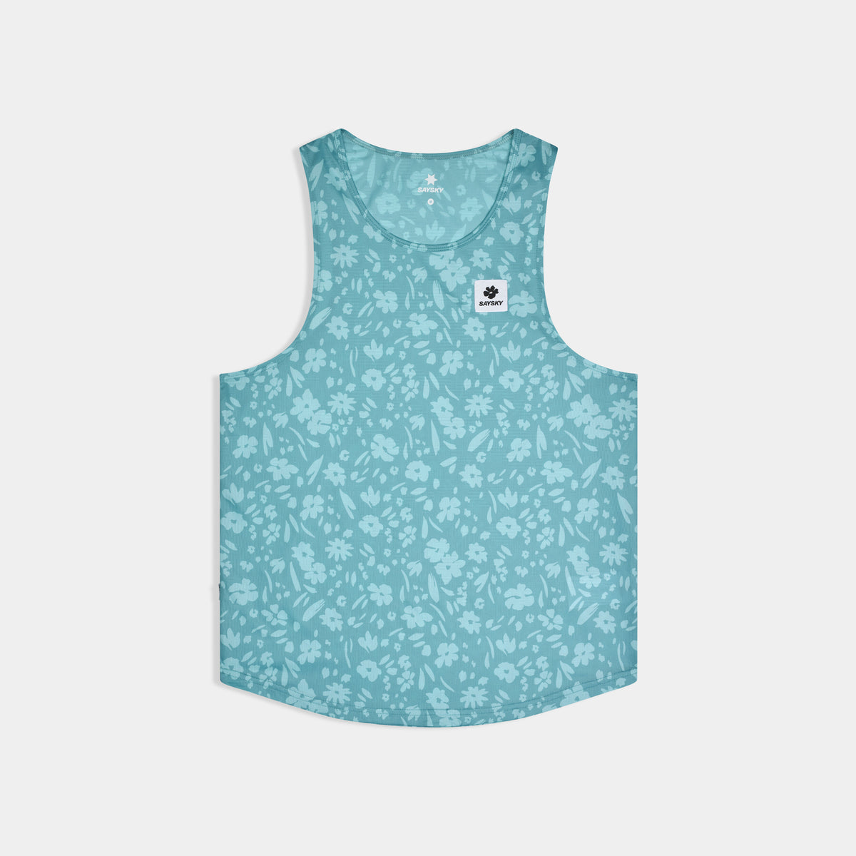 Saysky Flower Combat Singlet Bleu Clair Flower 1066 SM30011