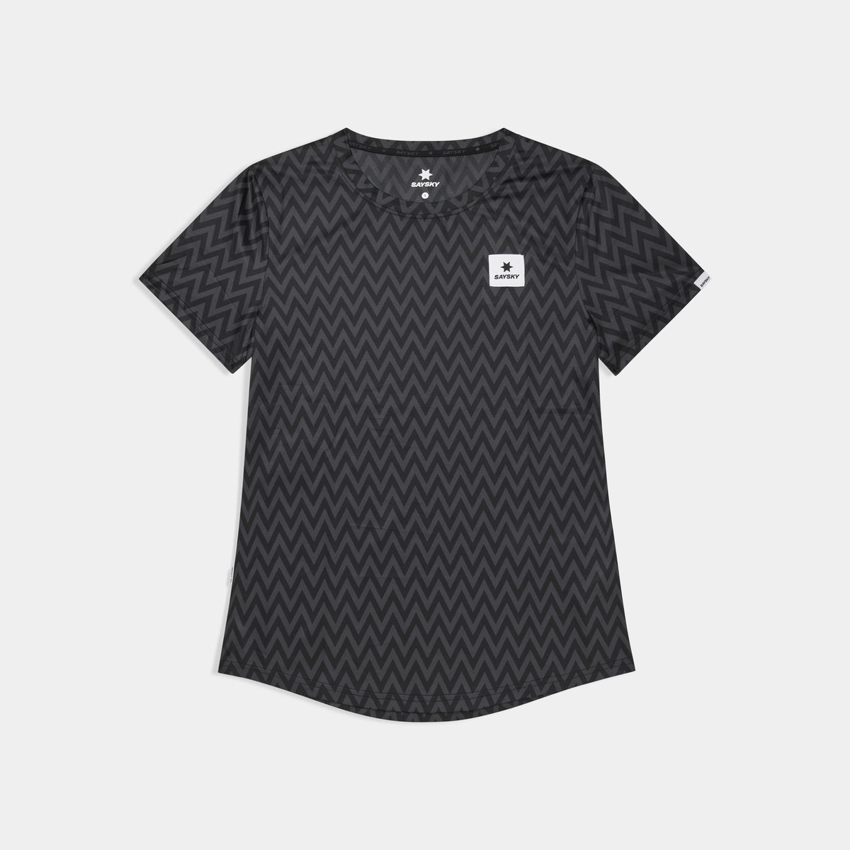 Saysky Zig Zag Combat T-Shirt Noir Zig Zag 1062 SW25012