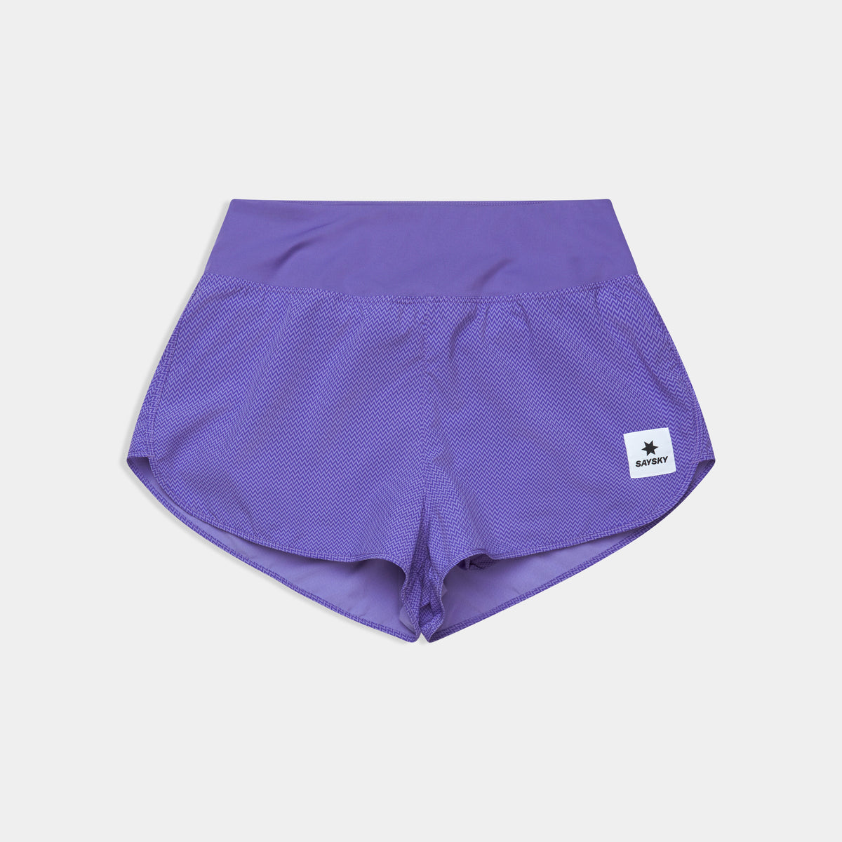 Saysky Zig Zag Pace Shorts 3" Violet Zig Zag 1061 SW40005