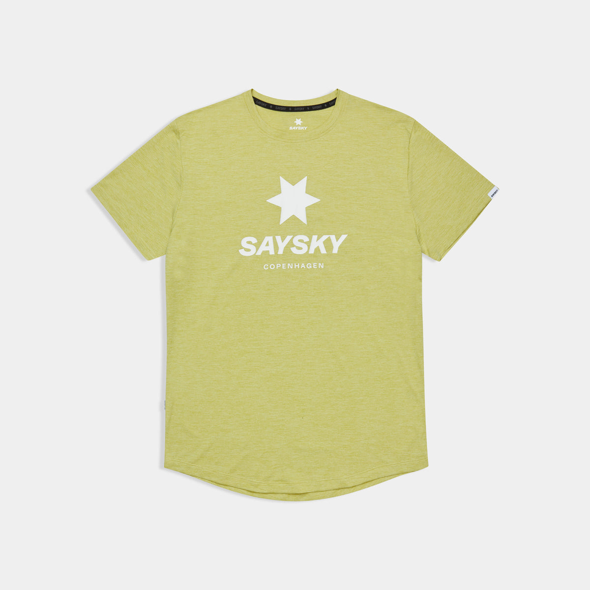 Saysky Logo Combat Pro T-Shirt Jaune 4009 SM25005