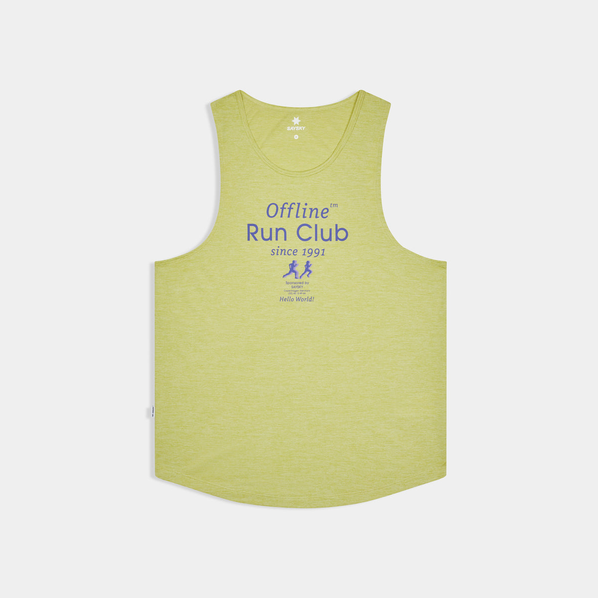 Saysky Statement Combat Pro Singlet Jaune 4009 SM30017