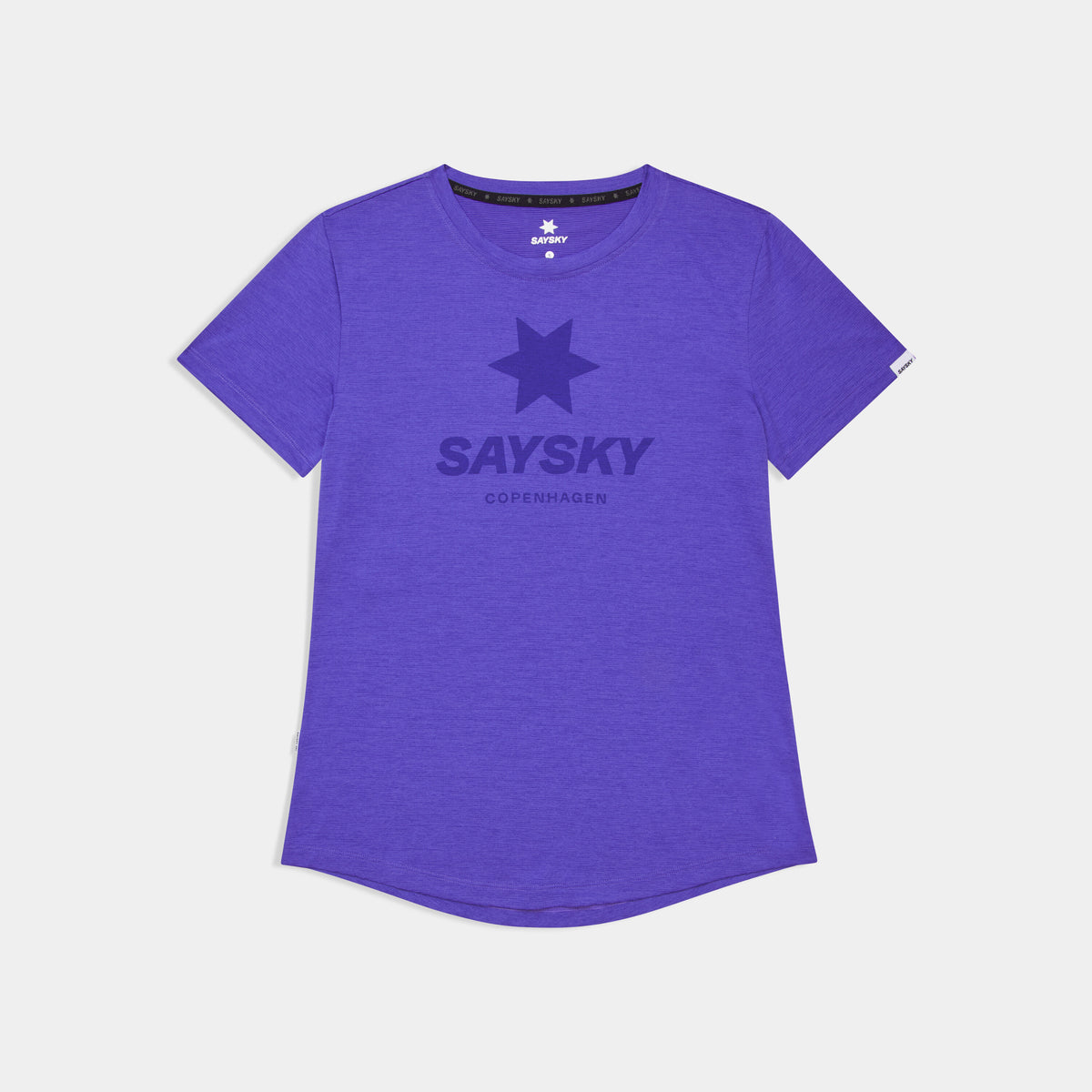 Saysky Logo Combat Pro T-shirt Violet 7012 SW25005