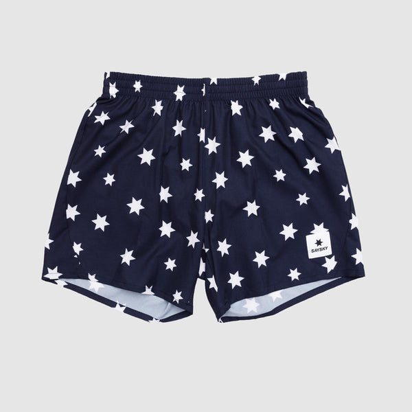 Saysky Star Pace Shorts 5'' Bleu/Blanc Stars 1028 NMRSH21C1028