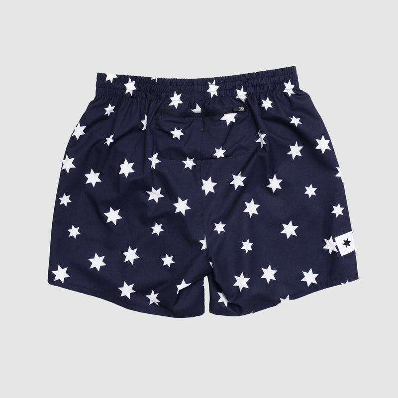 Saysky Star Pace Shorts 5'' Bleu/Blanc Stars 1028 NMRSH21C1028