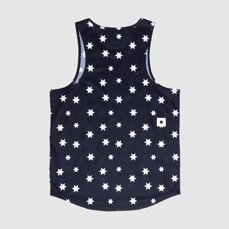 Saysky Star Combat Singlet Bleu/Blanc Stars 1028 NMRSI31C1028