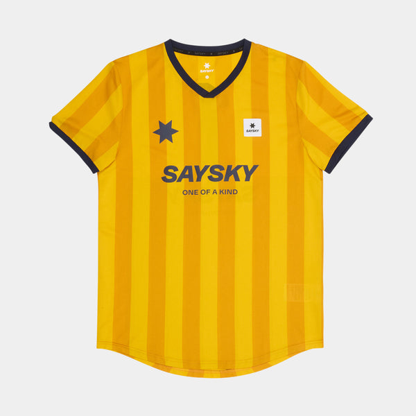 Saysky Combat T-shirt Jaune Stripes 008 NMRSS31C008