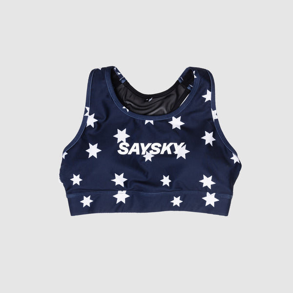 Saysky Star Combat Sports Bra Bleu/Blanc Stars 1028 NWRSB30C1028