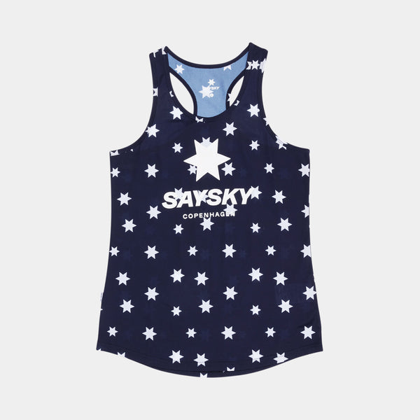 Saysky Star Combat Singlet Bleu/Blanc Stars 1028 NWRSI31C1028