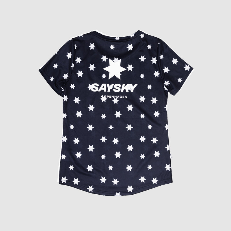 Saysky Star Combat T-Shirt Bleu/Blanc Stars 1028 NWRSS31C1028