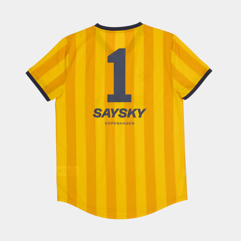 Saysky Combat T-shirt Jaune Stripes 008 NMRSS31C008