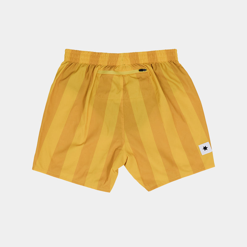 Saysky Pace Shorts 5'' Jaune Stripes 008 NMRSH21C008