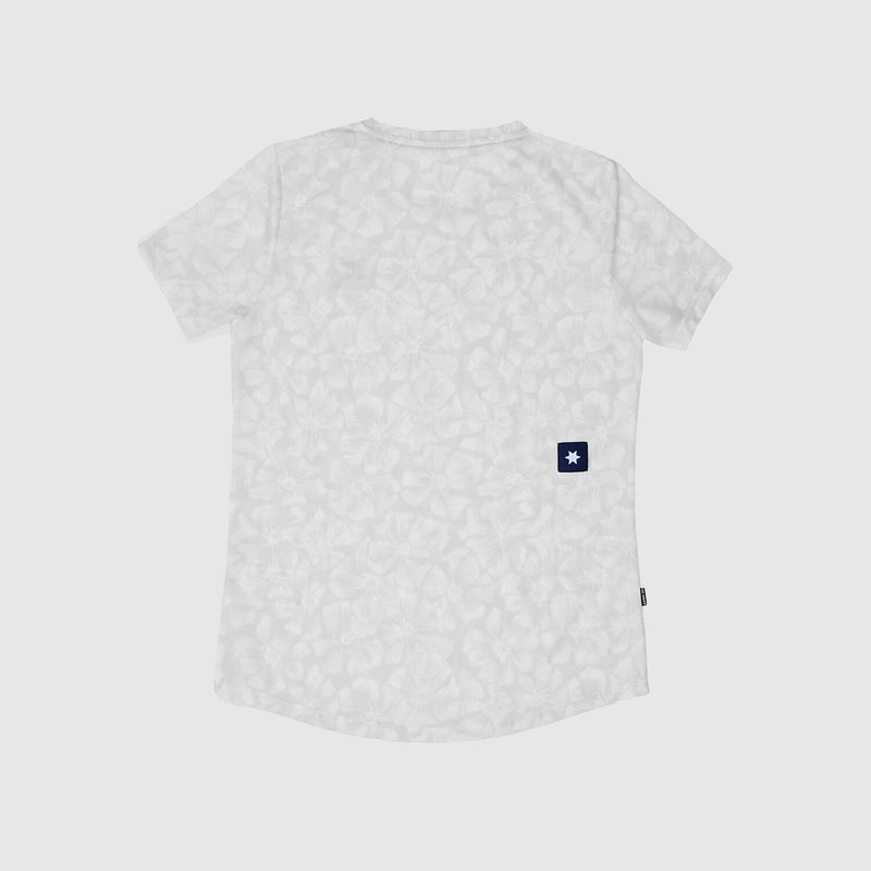 Saysky Flower Combat T-Shirt Blanc Flower 1030 NWRSS31C1030