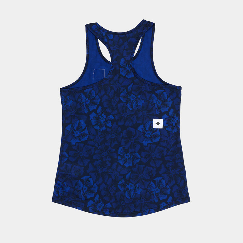 Saysky Flower Combat Singlet Bleu Flower 1029 NWRSI31C1029