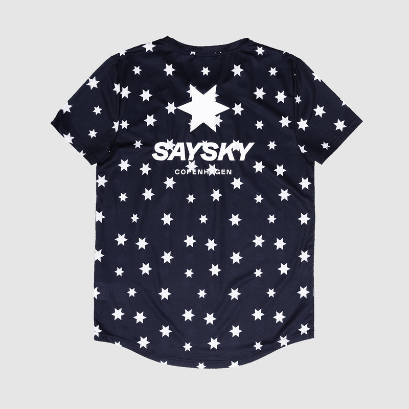 Saysky Star Combat T-Shirt Bleu/Blanc Stars 1028 NMRSS31C1028