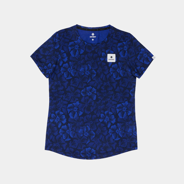 Saysky Flower Combat T-Shirt Bleu Flower 1029 NWRSS31C1029