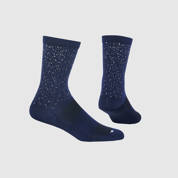 Saysky Combat Reflective High Socks Bleu 201 XUASO301C201
