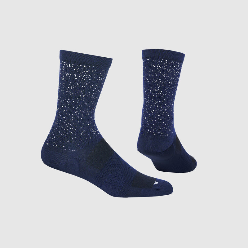 Saysky Combat Reflective High Socks Bleu 201 XUASO301C201