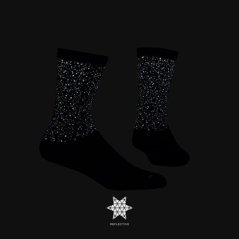 Saysky Combat Reflective High Socks Noir 901 XUASO301C901