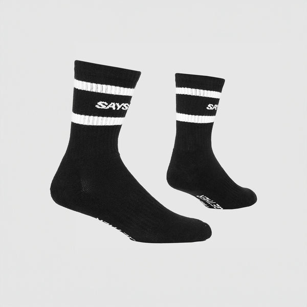 Saysky Everyday Crew Socks Noir 901 XUASO701C901