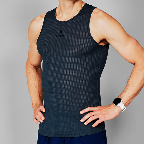 Saysky Mesh Base Layer Singlet Gris 601 XMRBL31C601