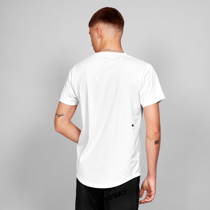 Saysky Clean Combat Pro T-shirt Blanc 101 XMRSS30C101