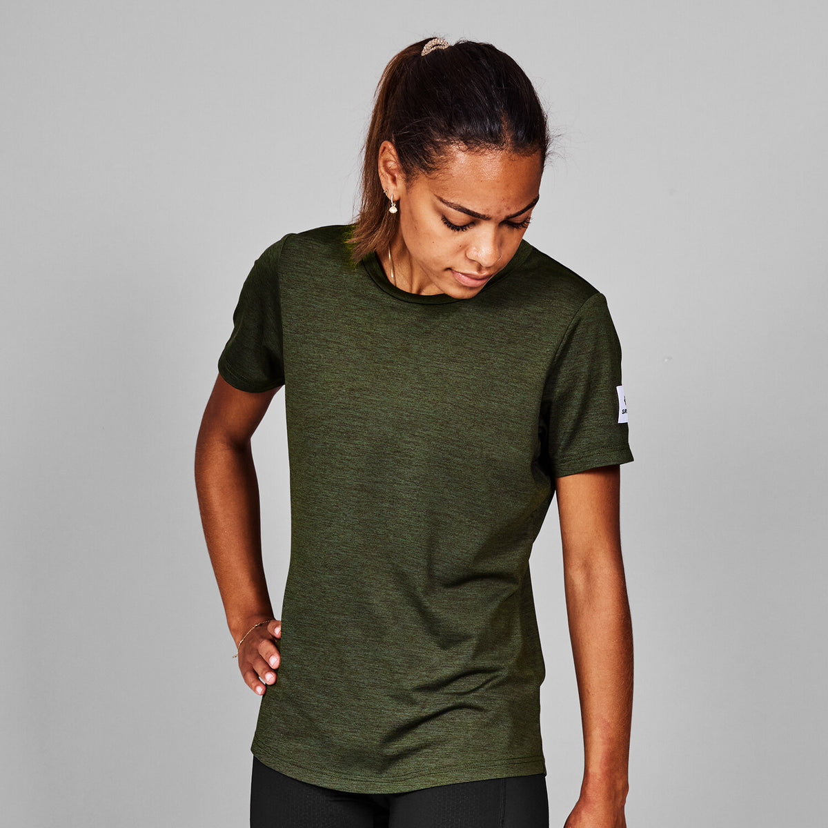 Saysky Pace T-shirt Vert 3001 XWRSS20C3001