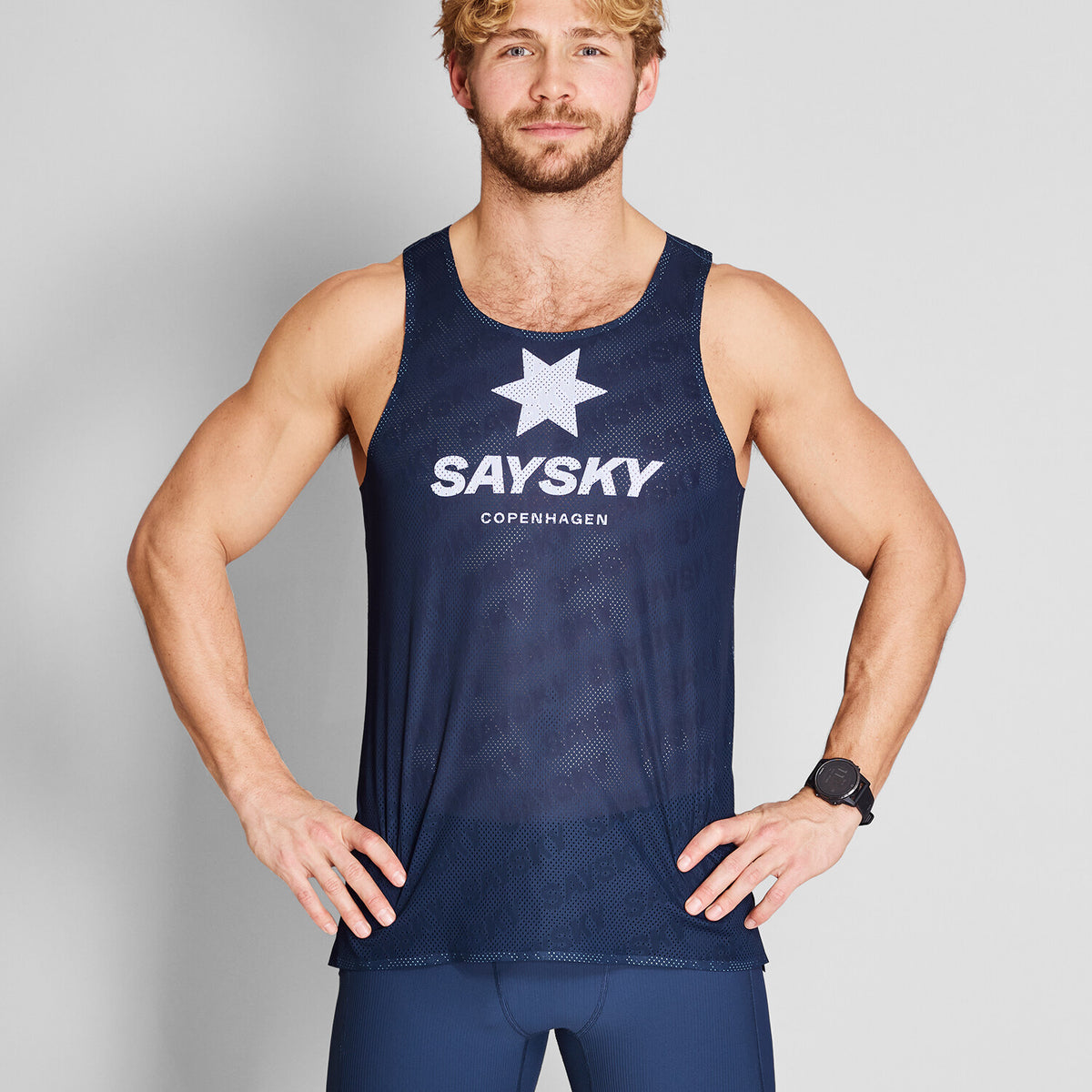 Saysky Flow Air Singlet Bleu 201 NMRSI62C201