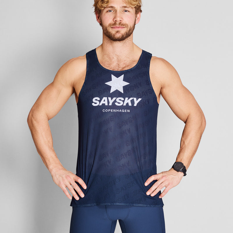 Saysky Flow Air Singlet Bleu 201 NMRSI62C201