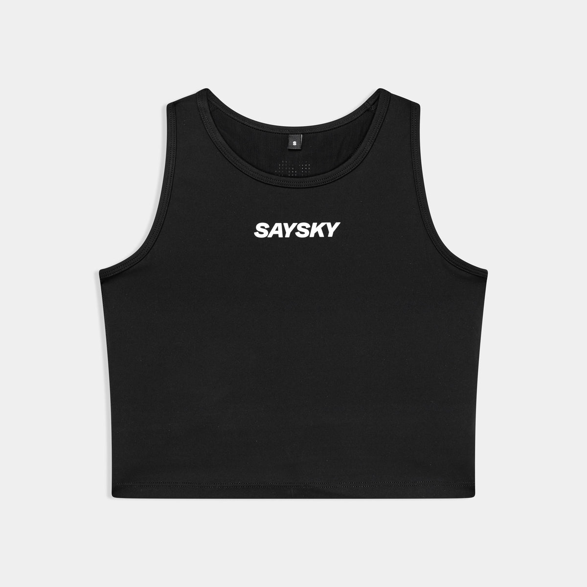 Saysky Flow Race Crop Top Noir 901 SW95003