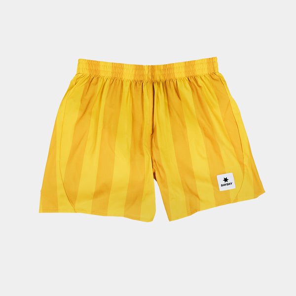 Saysky Pace Shorts 5'' Jaune Stripes 008 NMRSH21C008