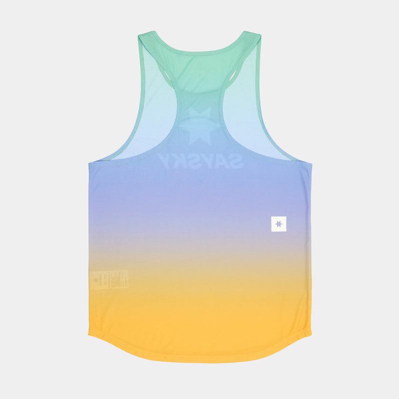 Saysky Drip Dye Flow Singlet Violet/Vert/Jaune Drip Dye 1033 NMRSI60C1033