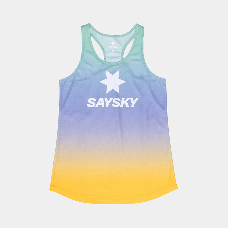 Saysky Drip Dye Flow Singlet Violet/Vert/Jaune Drip Dye 1033 NWRSI60C1033