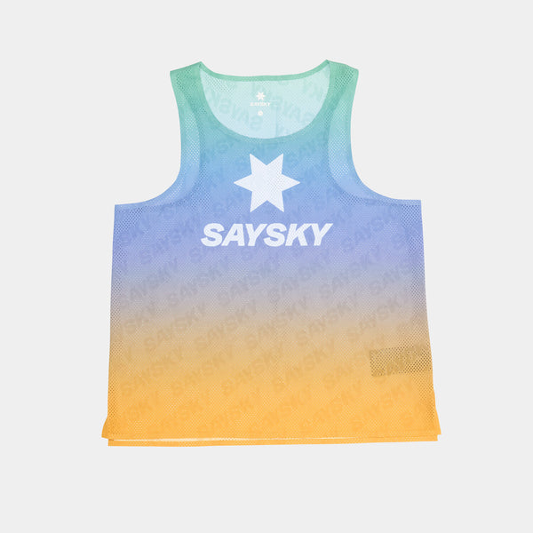 Saysky Drip Dye Flow Air Singlet Violet/Vert/Jaune Drip Dye 1033 NWRSI62C1033