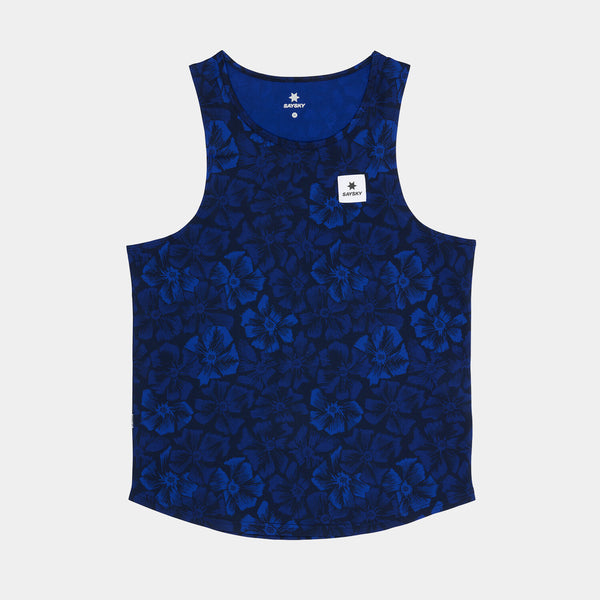 Saysky Flower Combat Singlet Bleu Flower 1029 NMRSI31C1029