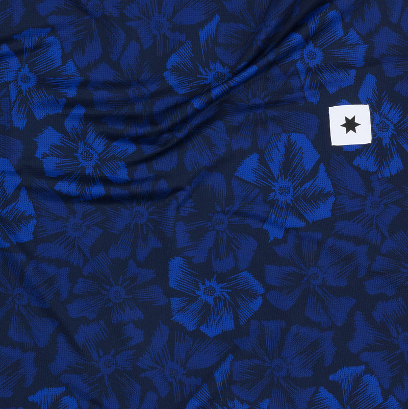 Saysky Flower Combat T-Shirt Bleu Flower 1029 NMRSS31C1029