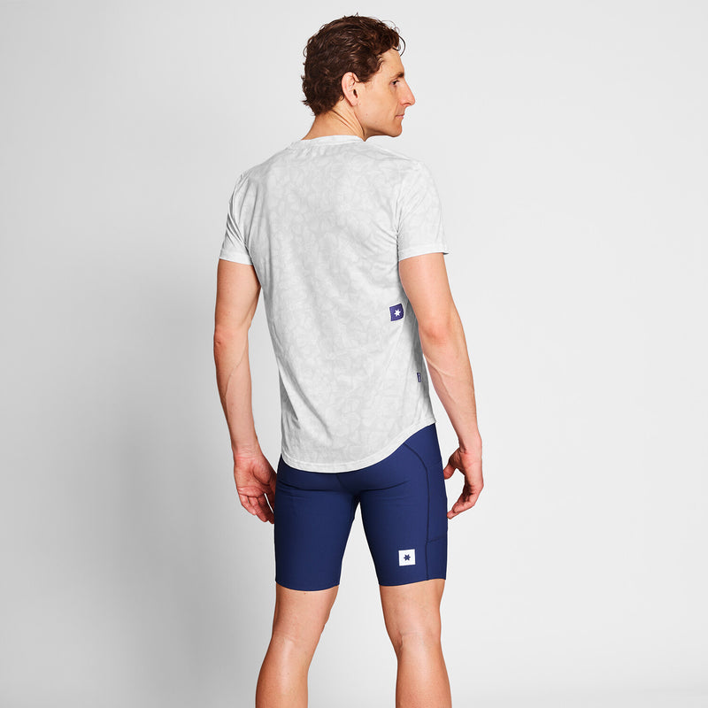 Saysky Flower Combat T-Shirt Blanc Flower 1030 NMRSS31C1030