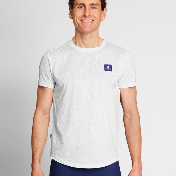 Saysky Flower Combat T-Shirt Blanc Flower 1030 NMRSS31C1030