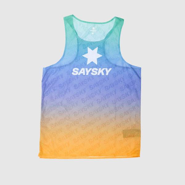 Saysky Drip Dye Flow Air Singlet Violet/Vert/Jaune Drip Dye 1033 NMRSI62C1033