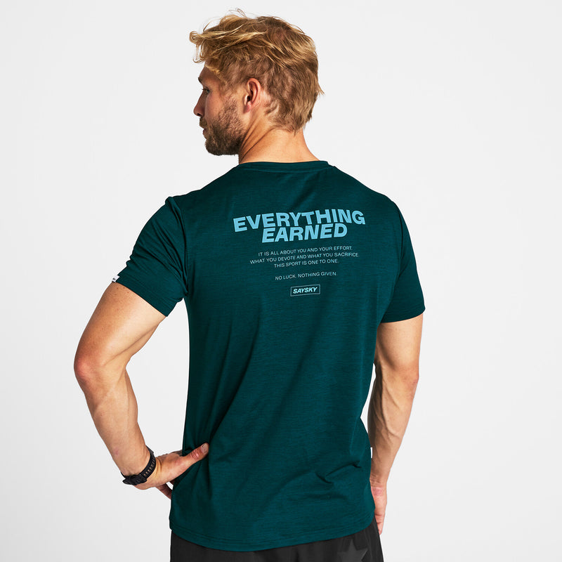 Saysky Statement Pace T-Shirt Vert 3010 OMRSS21C3010