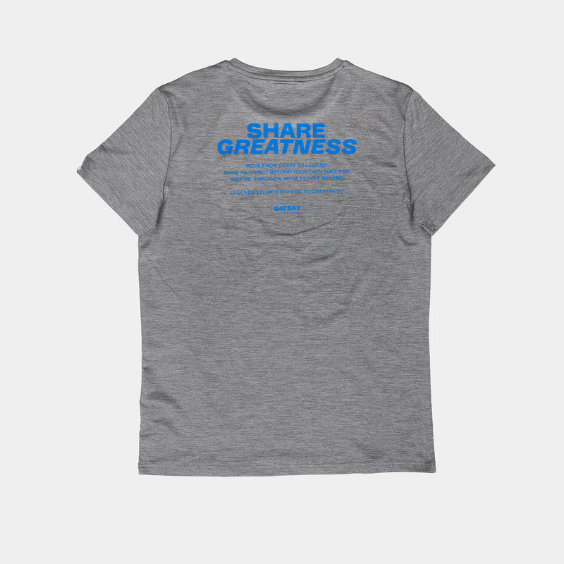 Saysky Statement Pace T-Shirt Gris 6004 OMRSS21C6004